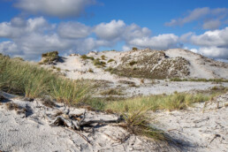 Zicht op de westzijde van de zandduinen in Baaknol l | © Ronald van Wijk Fotografie